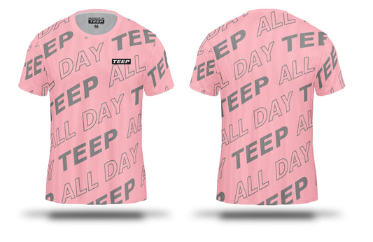TEEP All Day 'Dry-Fit' T-shirt Pink