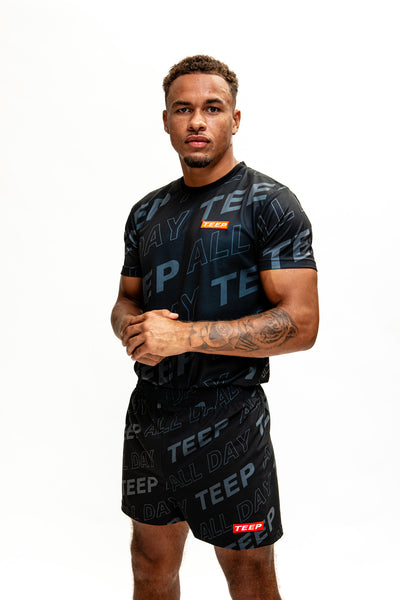 TEEP ALL DAY Gym/Casual Shorts Black