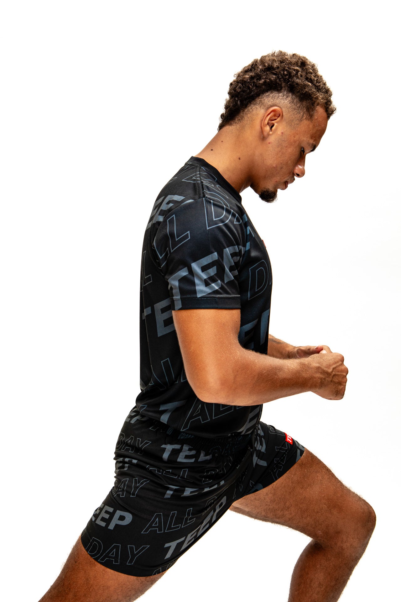 TEEP ALL DAY Gym/Casual Shorts Black