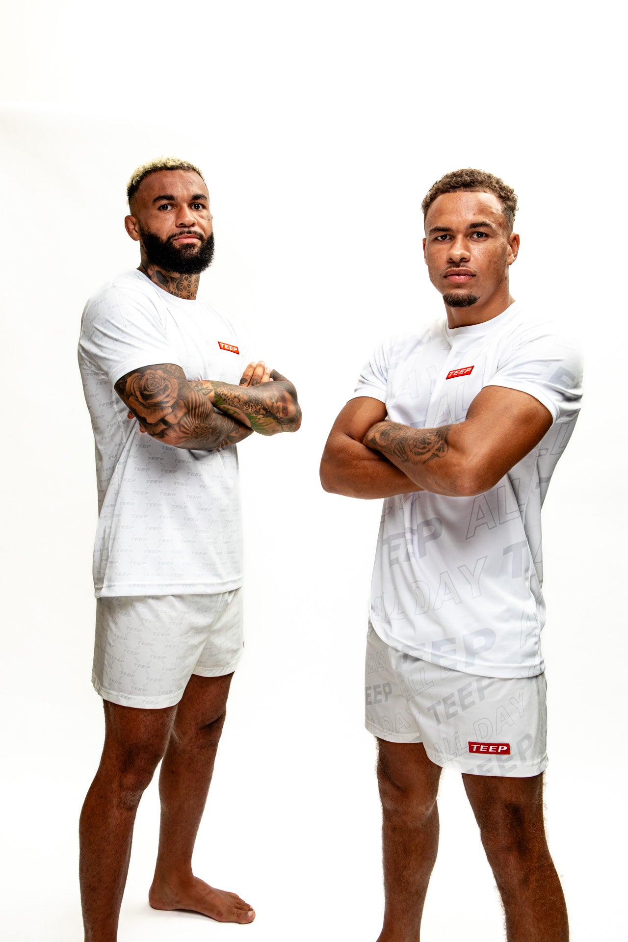 Teep All Day Gym/ Casual shorts White