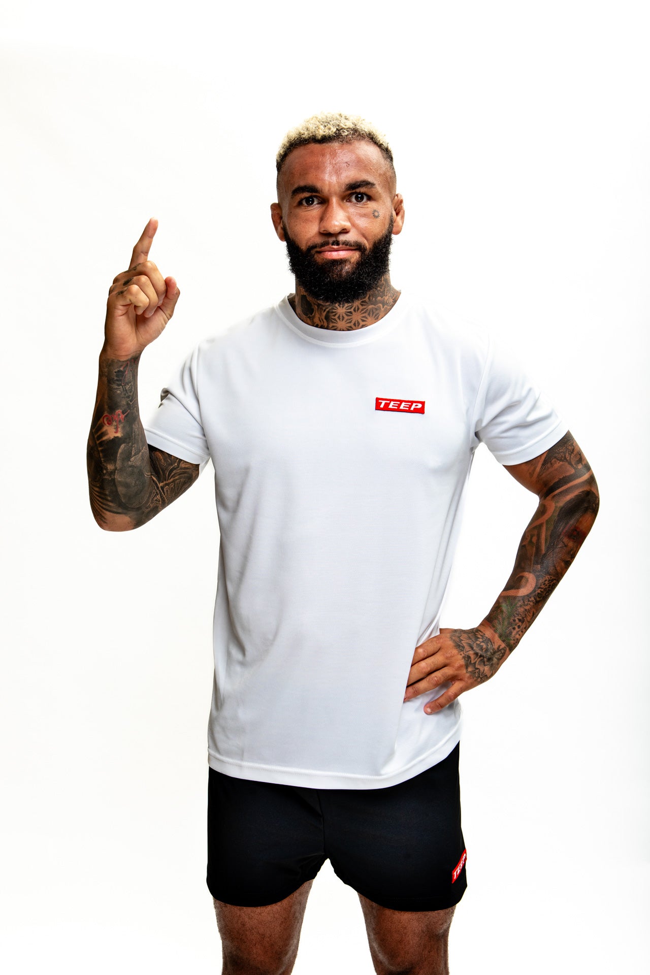 TEEP signature classic Gym/Casual 'Dry-Fit' T-Shirt White