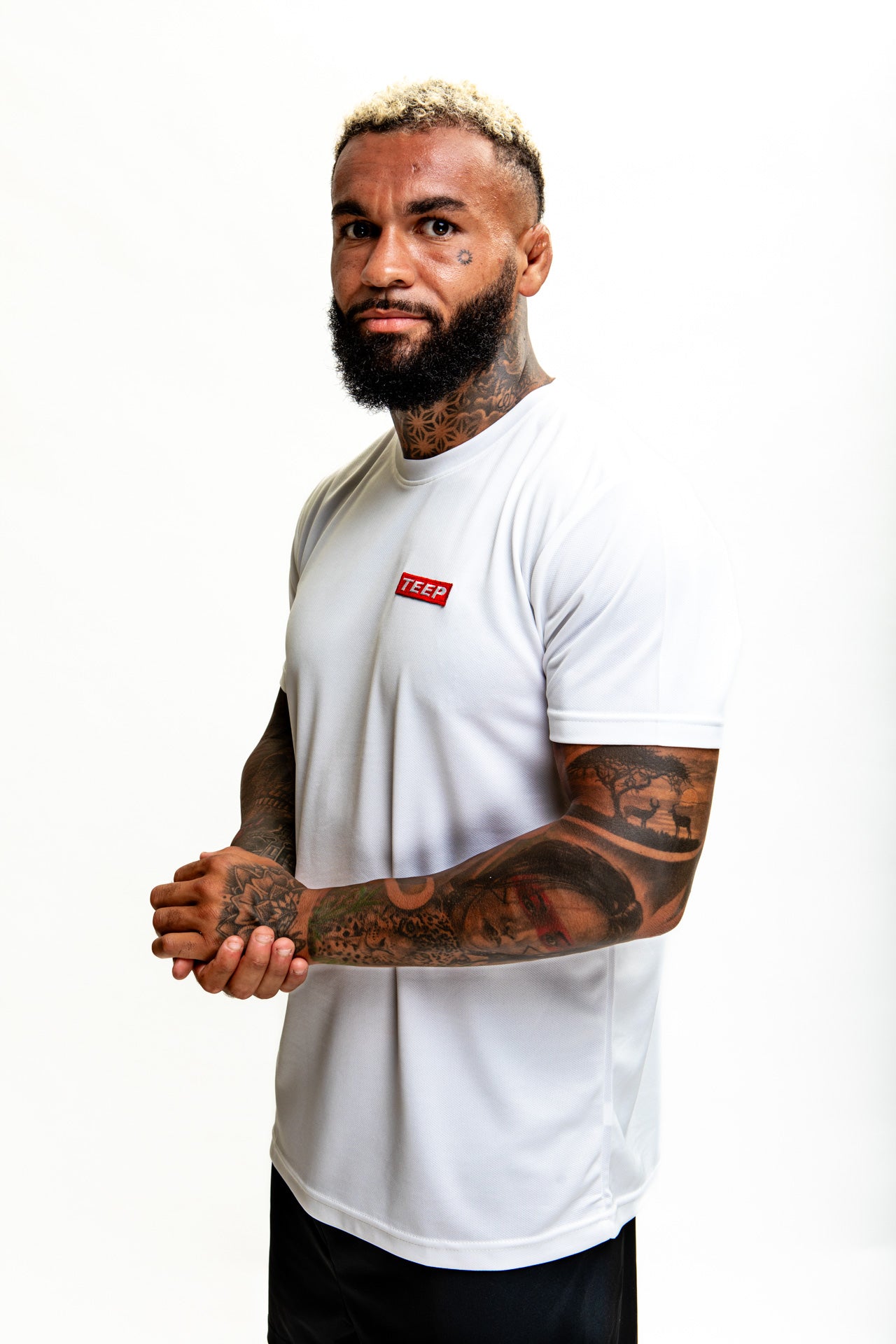TEEP signature classic Gym/Casual 'Dry-Fit' T-Shirt White
