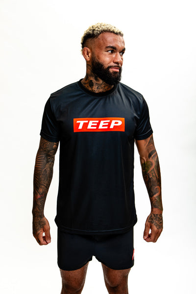 TEEP active 'Dry-Fit' T-shirt Black