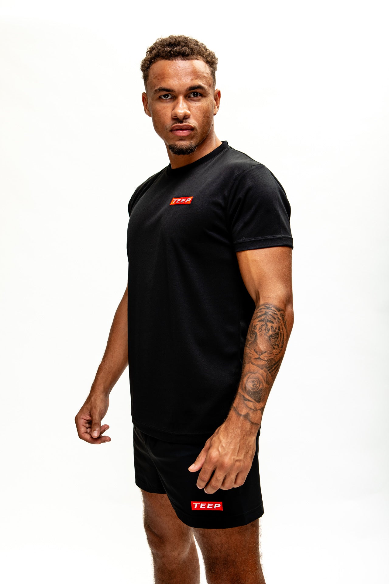 TEEP signature classic Gym/Casual 'Dry-Fit' T-Shirt Black