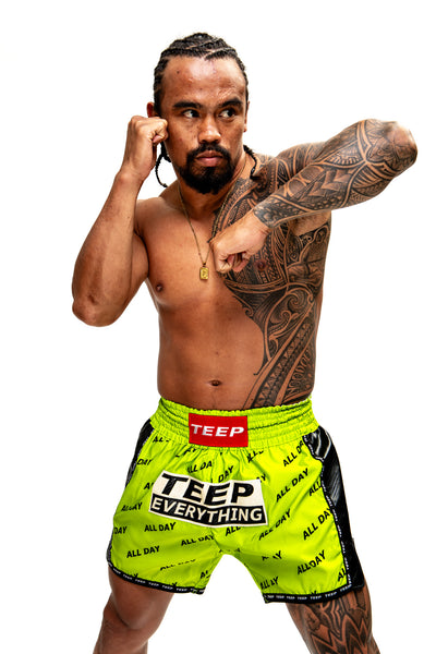 Teep Everything/All Day Thai boxing shorts