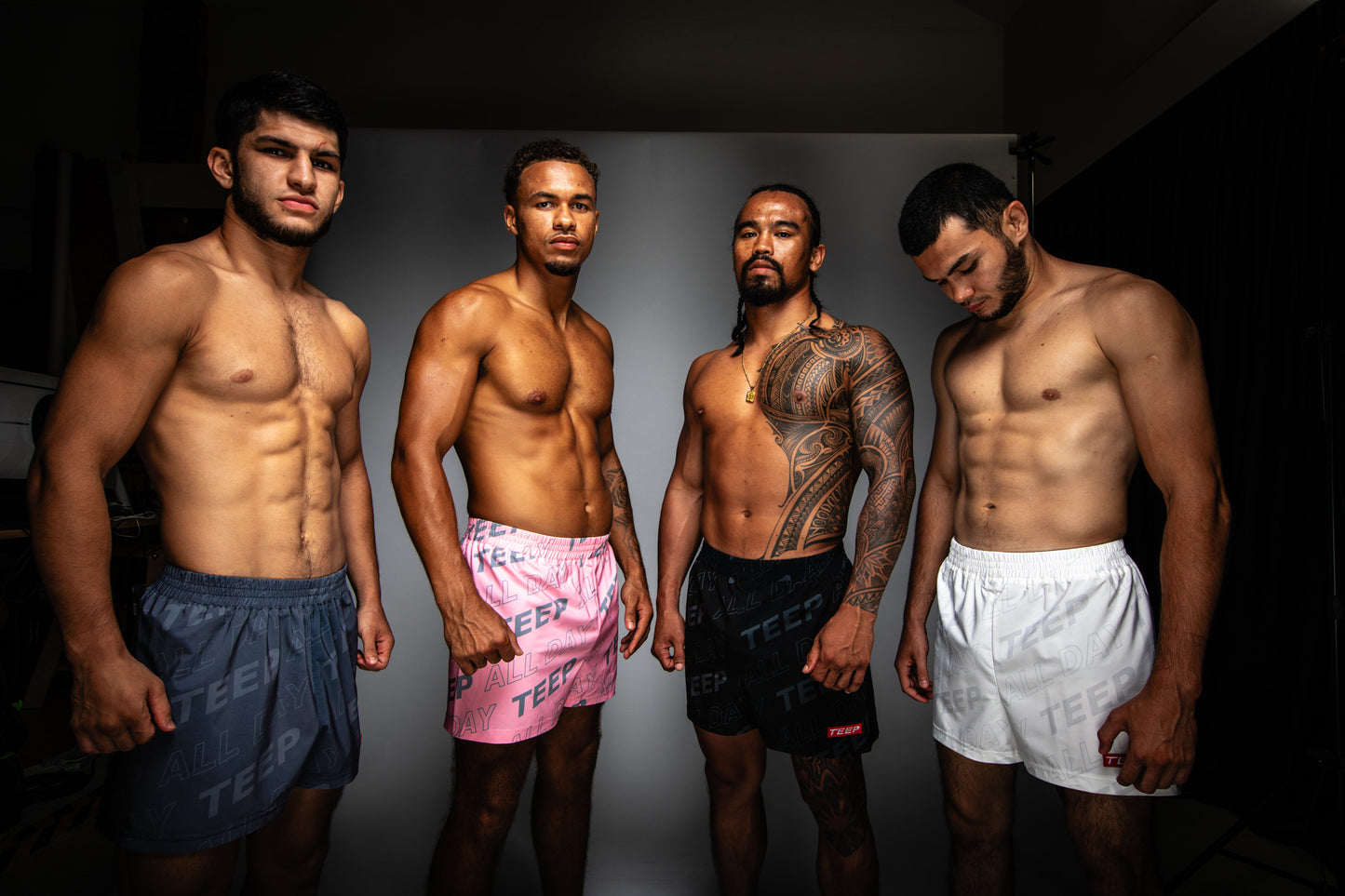 Teep All Day Gym/ Casual shorts White