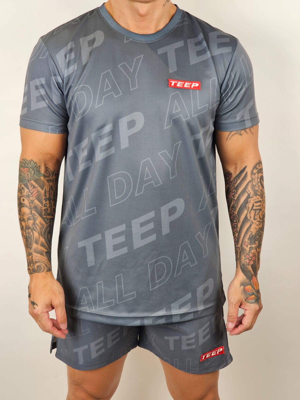 TEEP All Day 'Dry-Fit' T-shirt Grey