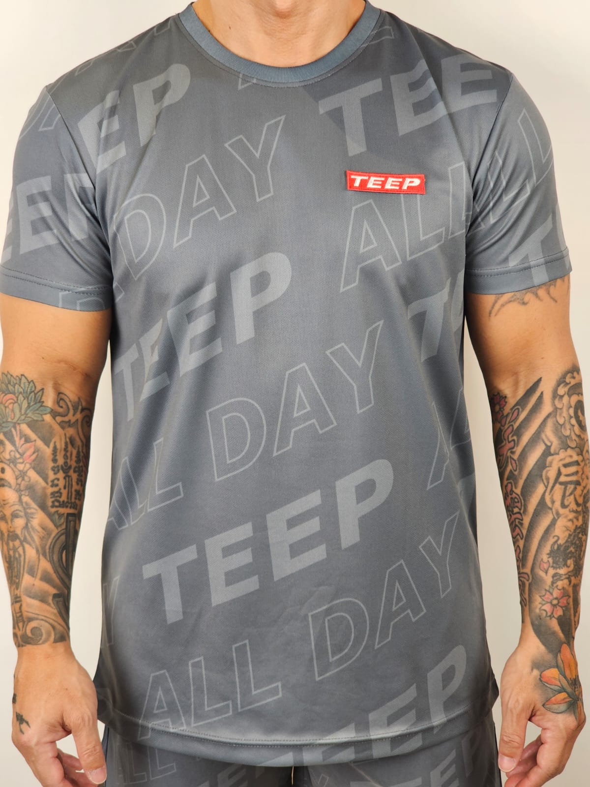 TEEP All Day 'Dry-Fit' T-shirt Grey