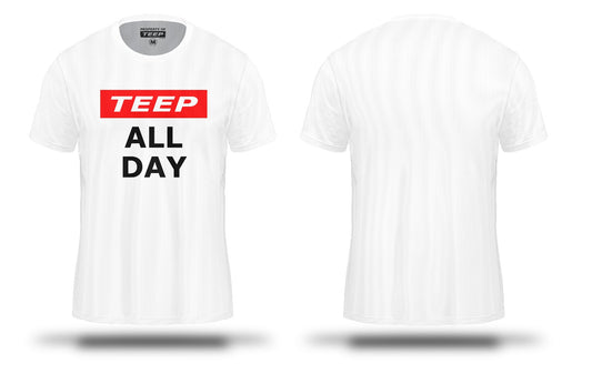 TEEP All Day Active 'Dry Fit' T-Shirt White