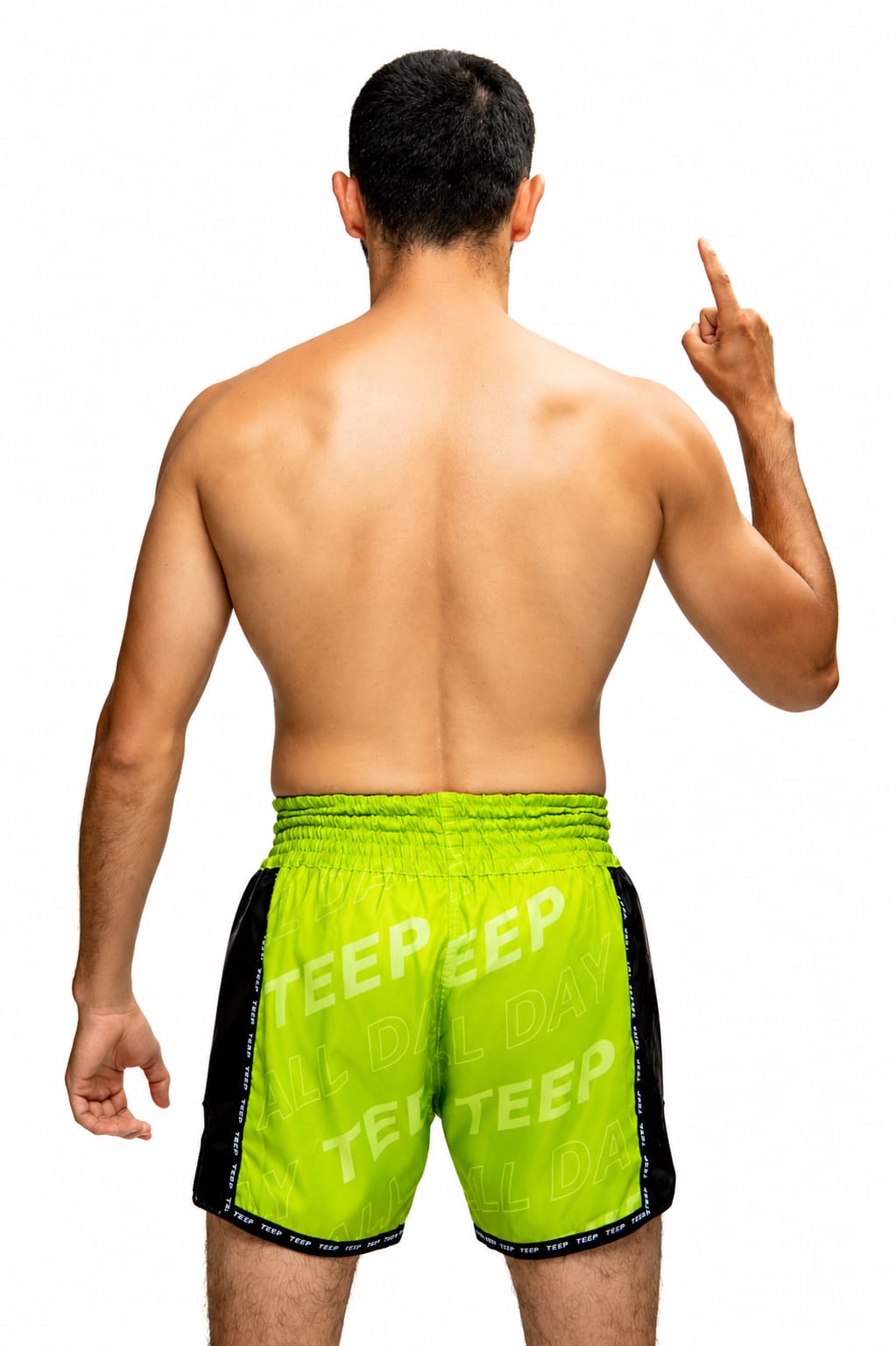 Teep Everything Muay Thai shorts Lime green