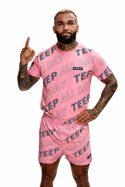 Teep All Day shorts PINK