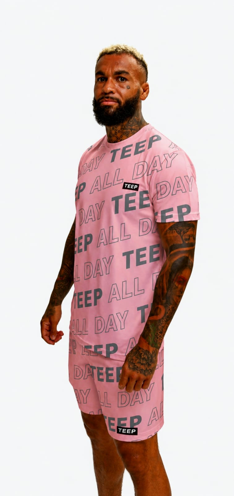TEEP All Day 'Dry-Fit' T-shirt Pink