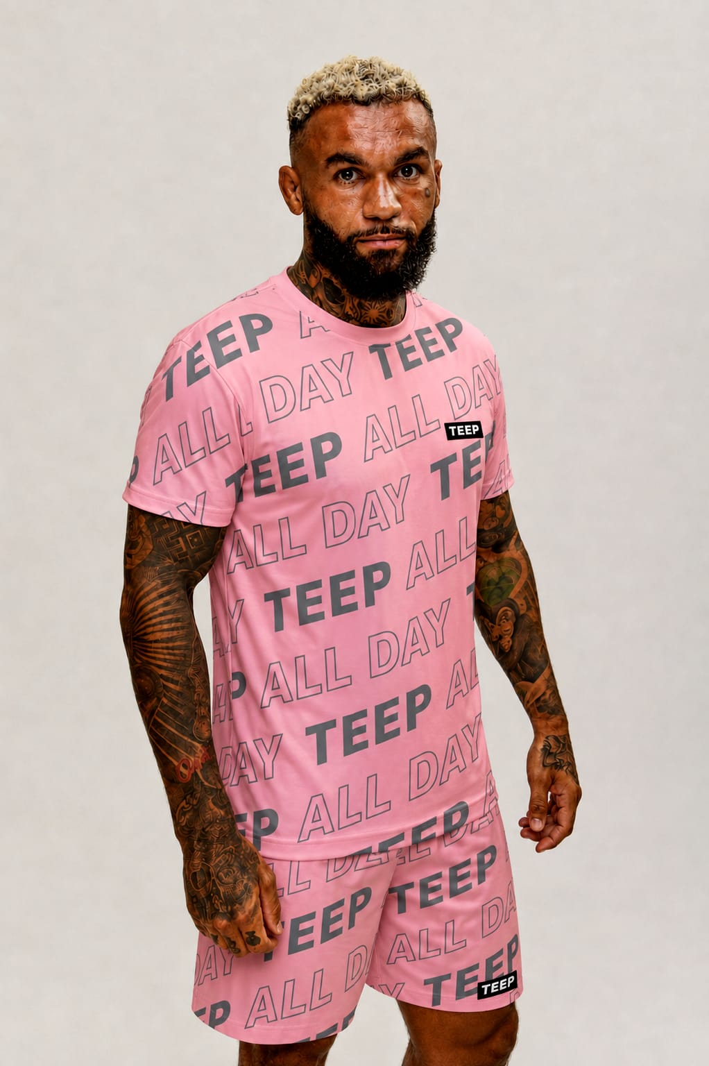 TEEP All Day 'Dry-Fit' T-shirt Pink