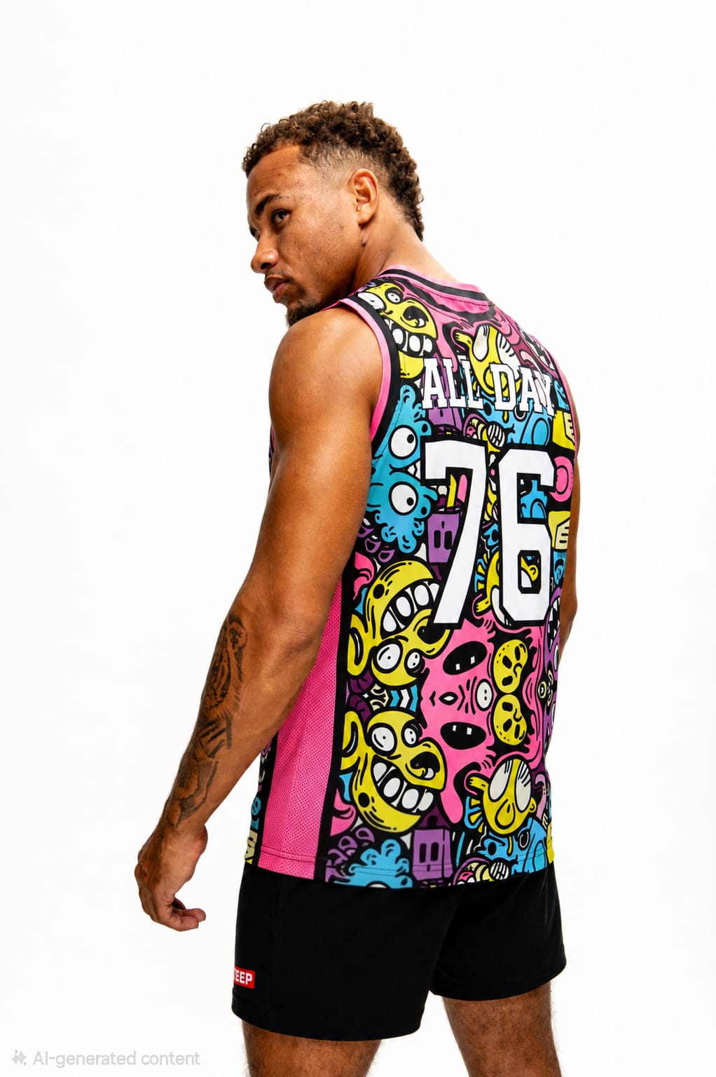 NEW Teep All Day Cartoon style Vest