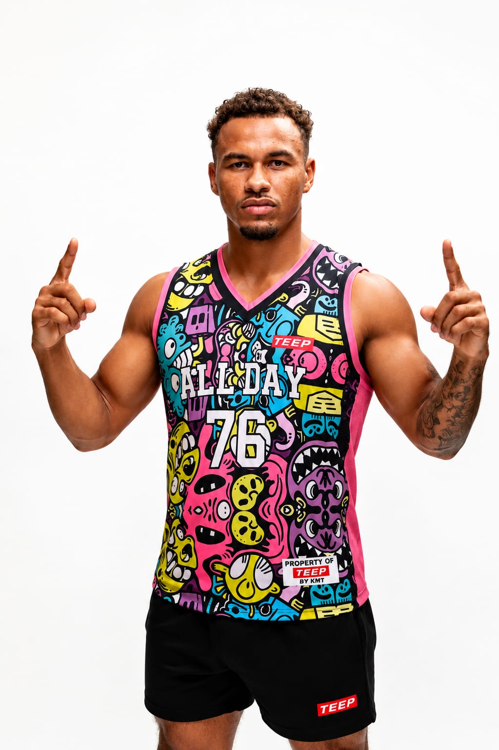 NEW Teep All Day Cartoon style Vest