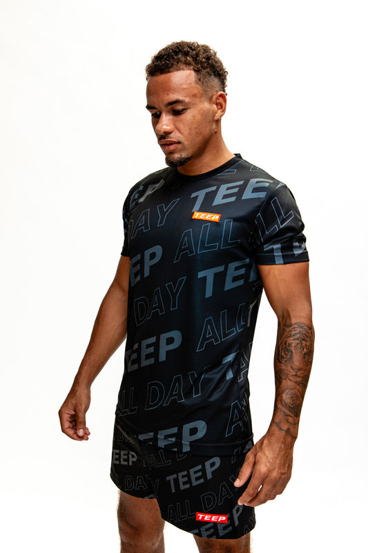 TEEP All Day 'Dry-Fit' T-shirt Black