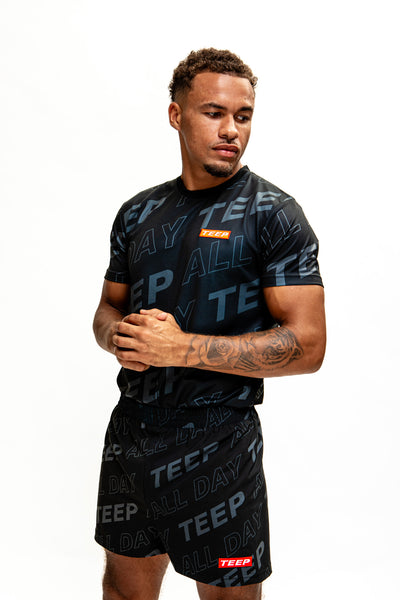 TEEP ALL DAY Gym/Casual Shorts Black