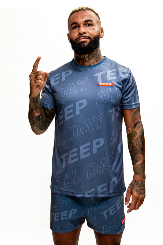 TEEP All Day 'Dry-Fit' T-shirt Grey