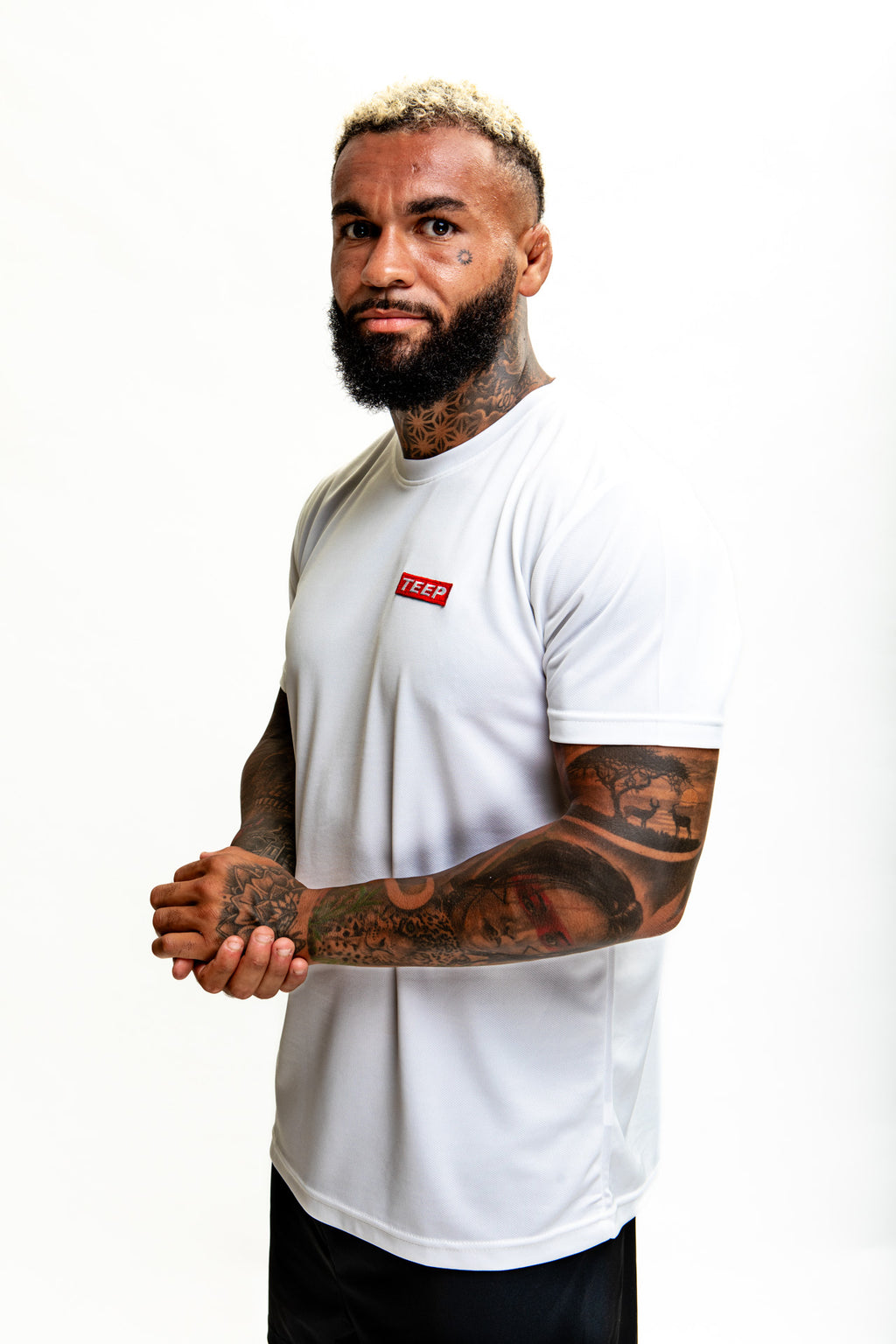 TEEP signature classic Gym/Casual 'Dry-Fit' T-Shirt White