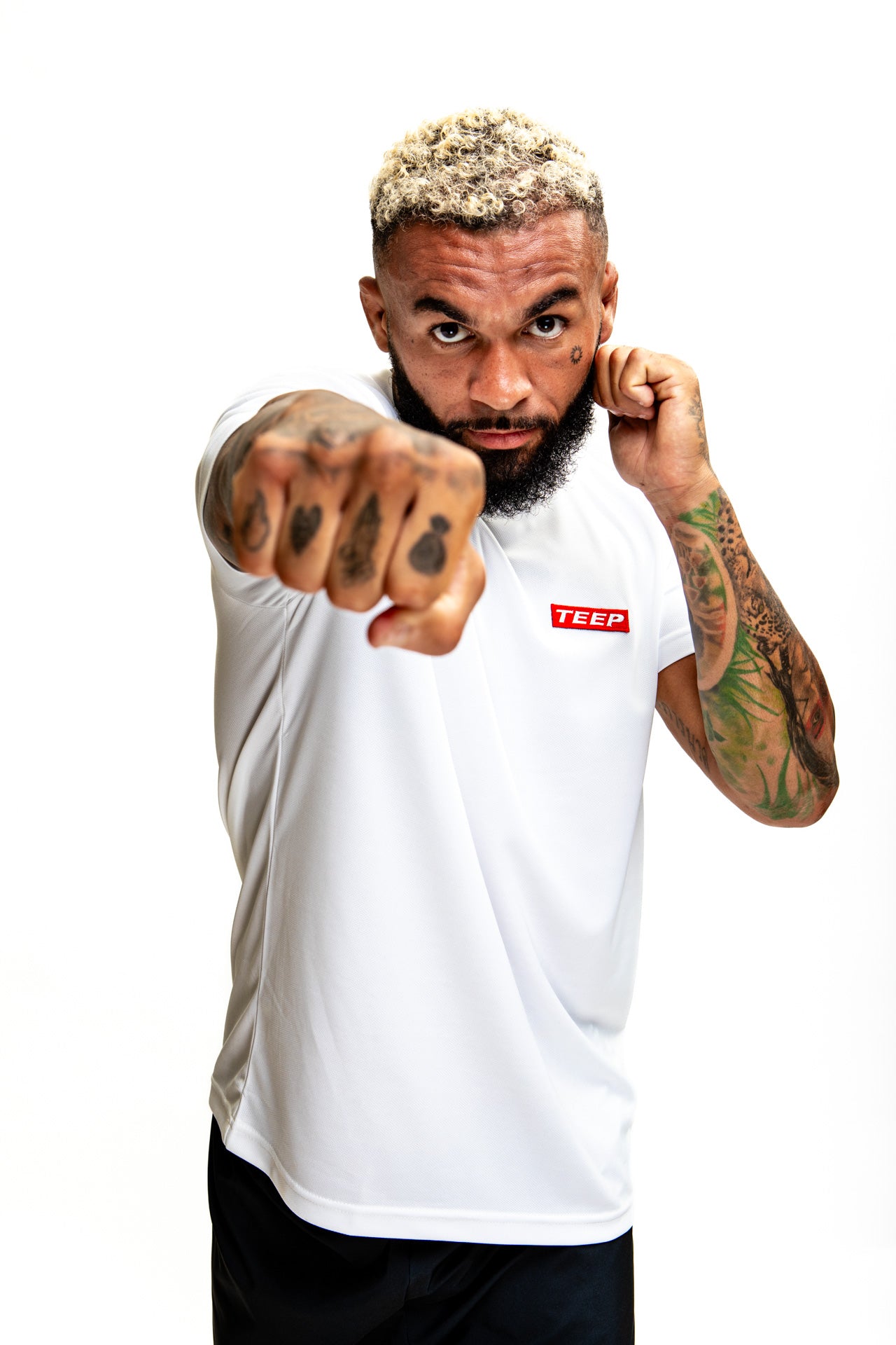 TEEP signature classic Gym/Casual 'Dry-Fit' T-Shirt White