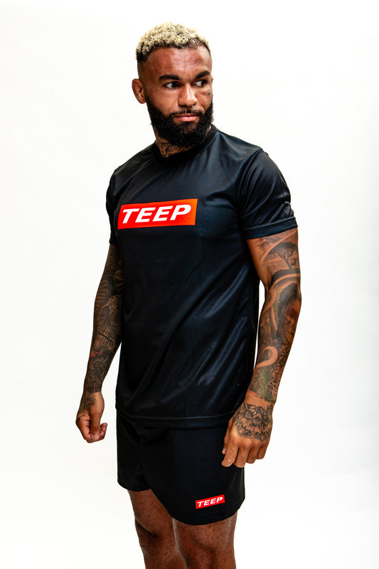 TEEP active 'Dry-Fit' T-shirt Black