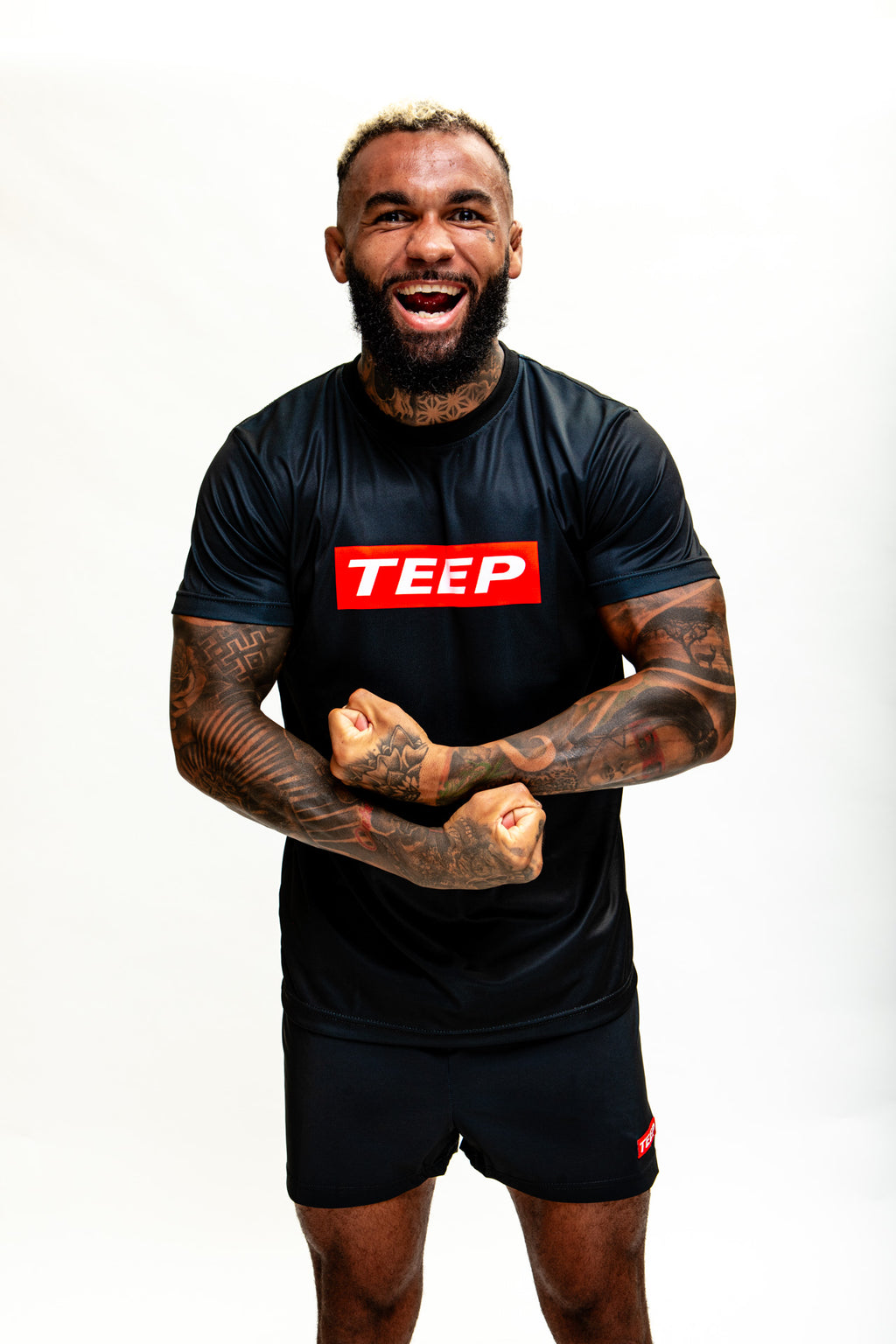 TEEP active 'Dry-Fit' T-shirt Black