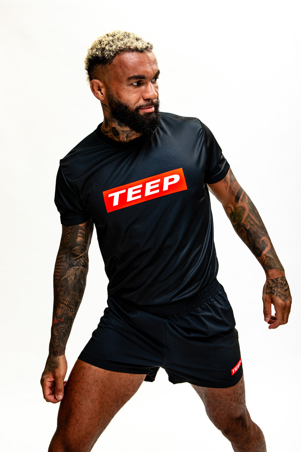 TEEP active 'Dry-Fit' T-shirt Black