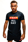 TEEP All Day Active 'Dry Fit' T-Shirt Black