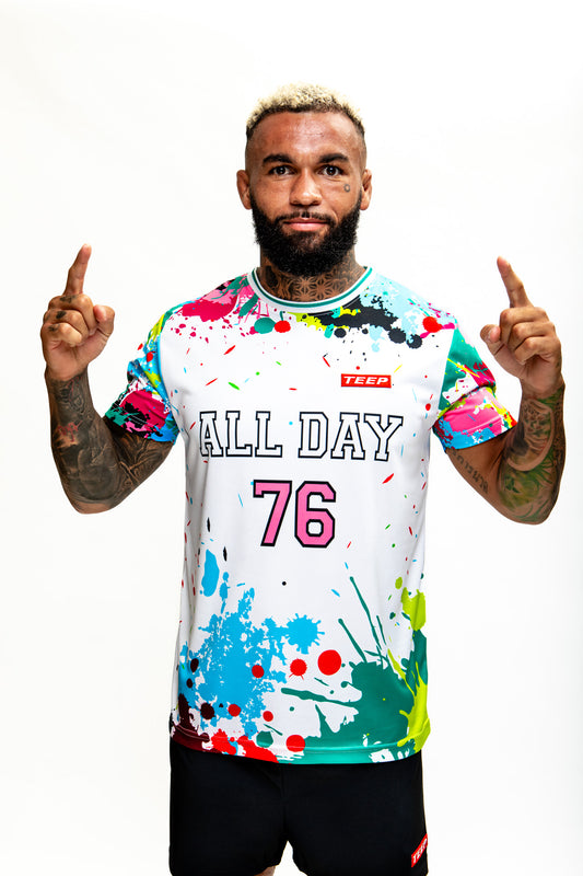 TEEP All Day Splashpaint T-Shirt White