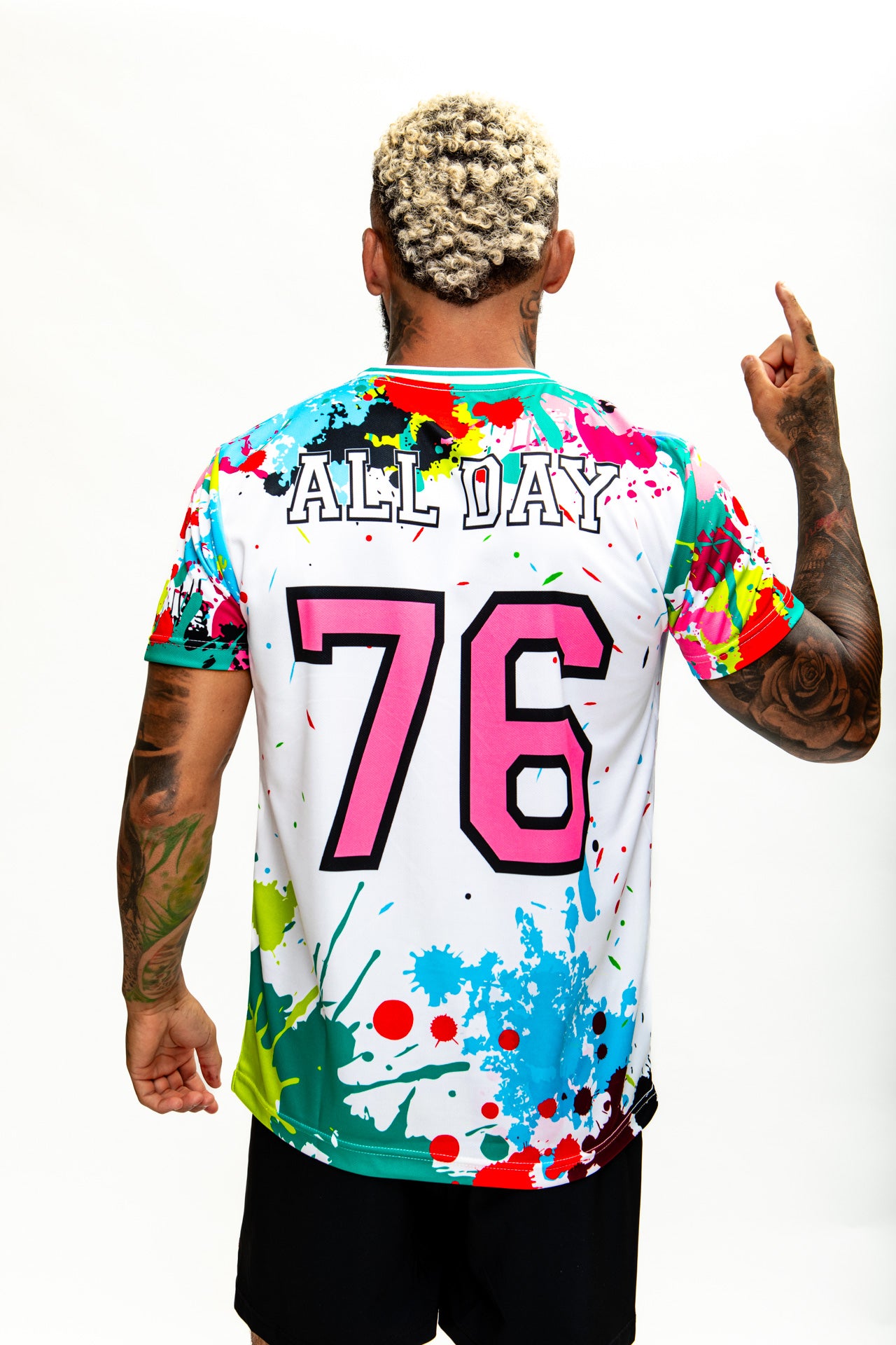 TEEP All Day Splashpaint T-Shirt White