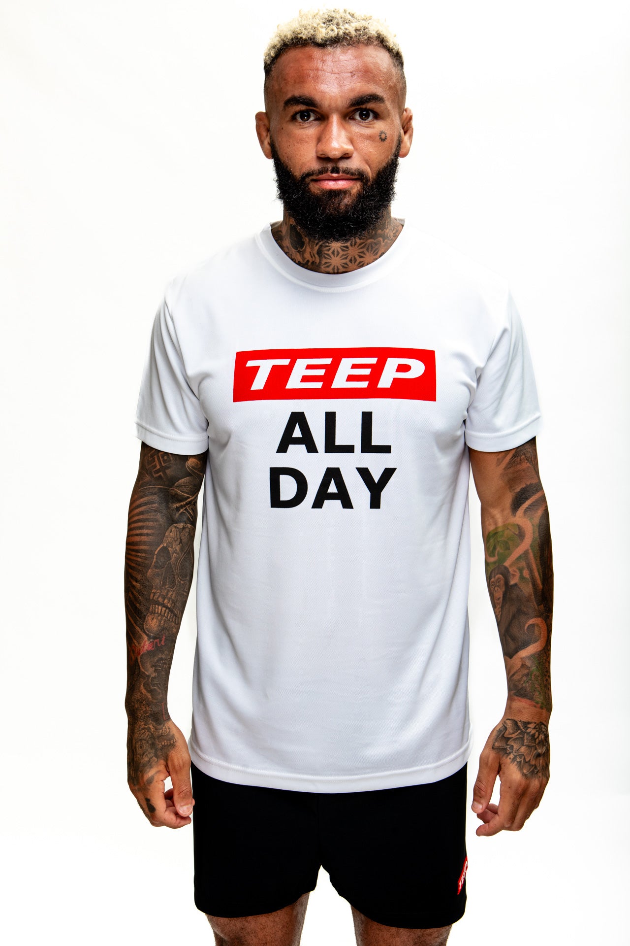 TEEP All Day Active 'Dry Fit' T-Shirt White