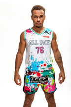 Teep All Day Splash Paint Gym Vest