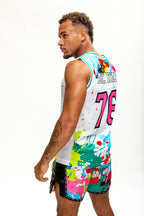 Teep All Day Splash Paint Gym Vest