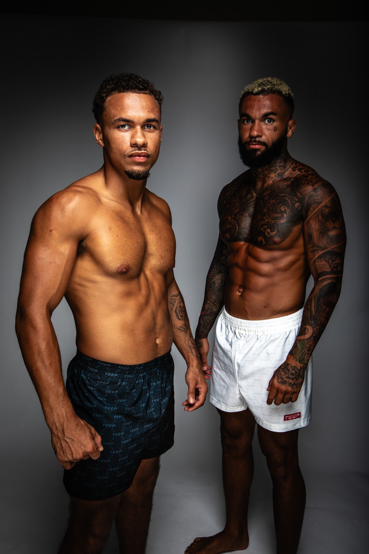 Signature Teep pattern Gym/ Casual shorts Black